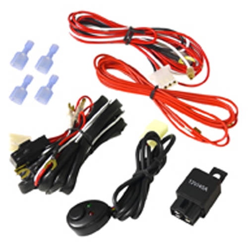 spec d tuning led work light wiring kit (supports up to 2 led workspec d tuning led work light wiring kit (supports up to 2 led work lights with switch, dual relay, wire harness) walmart com